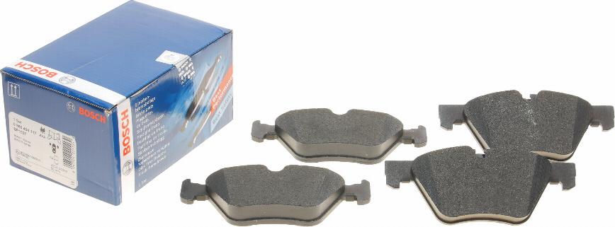 BOSCH 0 986 494 117 - Juego de pastillas de freno www.parts5.com