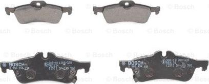 BOSCH 0 986 494 130 - Brake Pad Set, disc brake www.parts5.com