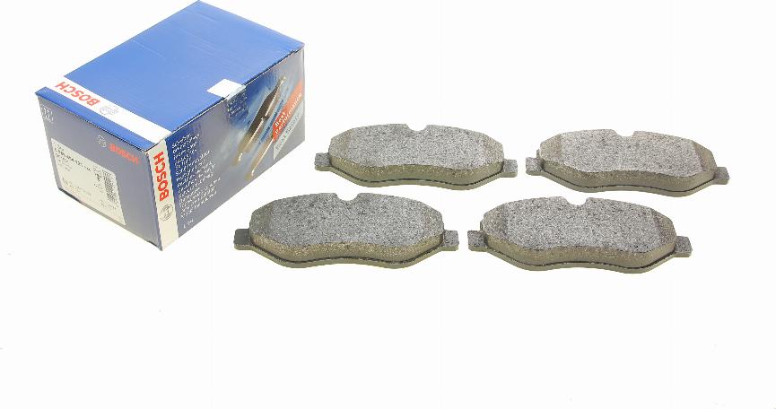 BOSCH 0 986 494 121 - Brake Pad Set, disc brake www.parts5.com