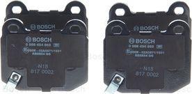 BOSCH 0 986 494 865 - Brake Pad Set, disc brake parts5.com