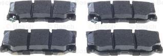 BOSCH 0 986 494 863 - Brake Pad Set, disc brake www.parts5.com