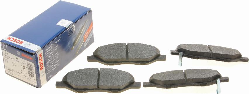 BOSCH 0 986 494 867 - Brake Pad Set, disc brake www.parts5.com