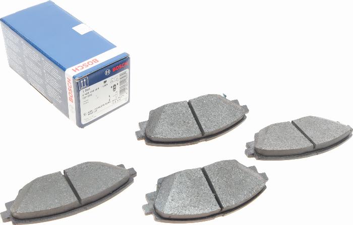 BOSCH 0 986 494 804 - Brake Pad Set, disc brake www.parts5.com