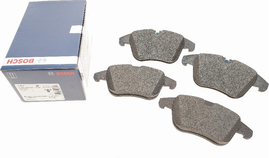 BOSCH 0 986 494 830 - Brake Pad Set, disc brake www.parts5.com