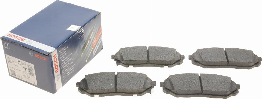 BOSCH 0 986 494 827 - Brake Pad Set, disc brake www.parts5.com