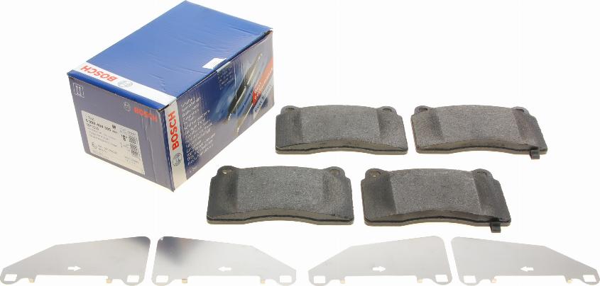 BOSCH 0 986 494 395 - Brake Pad Set, disc brake www.parts5.com