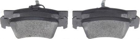 BOSCH 0 986 494 309 - Brake Pad Set, disc brake www.parts5.com