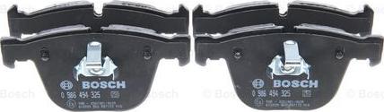 BOSCH 0 986 494 325 - Juego de pastillas de freno www.parts5.com