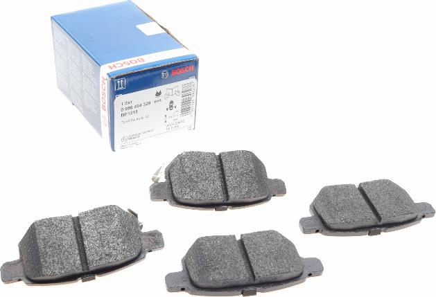 BOSCH 0 986 494 328 - Juego de pastillas de freno www.parts5.com