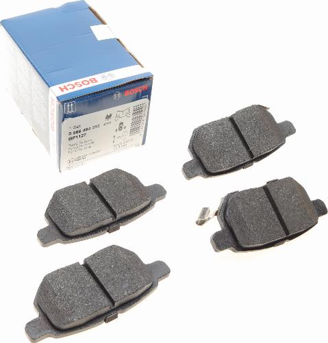 BOSCH 0 986 494 255 - Juego de pastillas de freno www.parts5.com