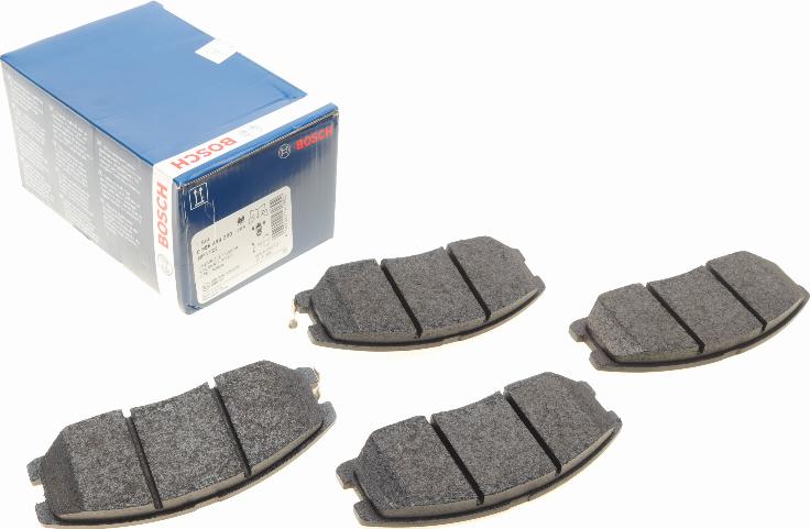 BOSCH 0 986 494 250 - Juego de pastillas de freno www.parts5.com