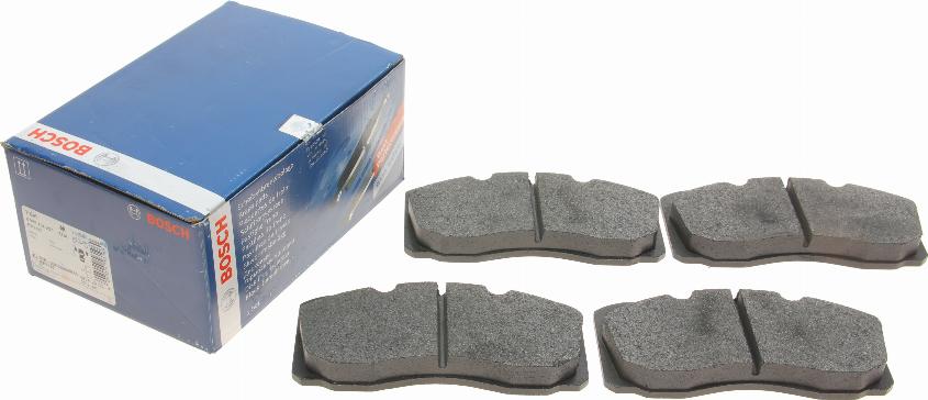 BOSCH 0 986 494 257 - Brake Pad Set, disc brake www.parts5.com