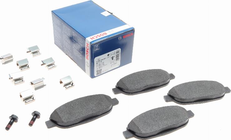 BOSCH 0 986 494 261 - Piduriklotsi komplekt,ketaspidur www.parts5.com