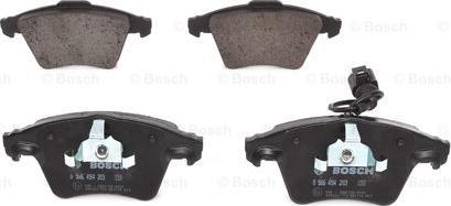 BOSCH 0 986 494 203 - Sada brzdových destiček, kotoučová brzda www.parts5.com