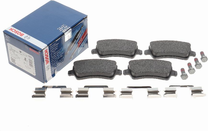 BOSCH 0 986 494 213 - Piduriklotsi komplekt,ketaspidur www.parts5.com