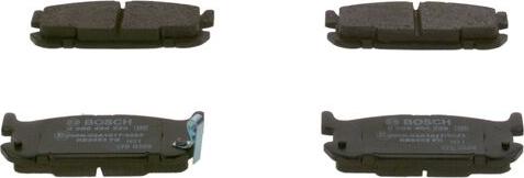 BOSCH 0 986 494 226 - Set placute frana,frana disc www.parts5.com