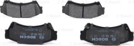 BOSCH 0 986 494 221 - Brake Pad Set, disc brake www.parts5.com