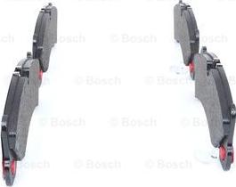 BOSCH 0 986 494 757 - Тормозные колодки, дисковые, комплект www.parts5.com