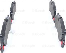 BOSCH 0 986 494 757 - Тормозные колодки, дисковые, комплект www.parts5.com