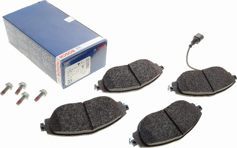 BOSCH 0 986 494 704 - Brake Pad Set, disc brake parts5.com