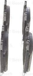 BOSCH 0 986 494 708 - Brake Pad Set, disc brake www.parts5.com