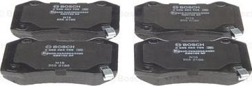 BOSCH 0 986 494 708 - Brake Pad Set, disc brake www.parts5.com