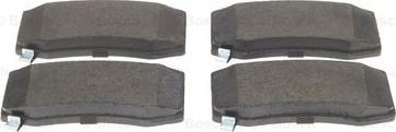 BOSCH 0 986 494 708 - Brake Pad Set, disc brake www.parts5.com