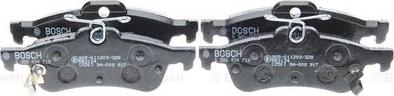 BOSCH 0 986 494 719 - Brake Pad Set, disc brake www.parts5.com