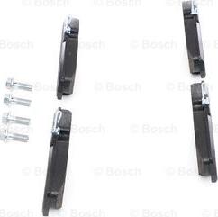 BOSCH 0 986 494 730 - Тормозные колодки, дисковые, комплект www.parts5.com