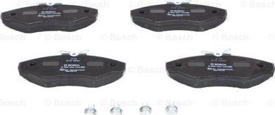 BOSCH 0 986 494 730 - Тормозные колодки, дисковые, комплект www.parts5.com