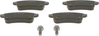 BOSCH 0 986 494 723 - Brake Pad Set, disc brake www.parts5.com