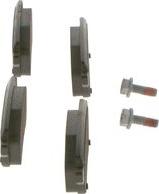 BOSCH 0 986 494 723 - Brake Pad Set, disc brake www.parts5.com