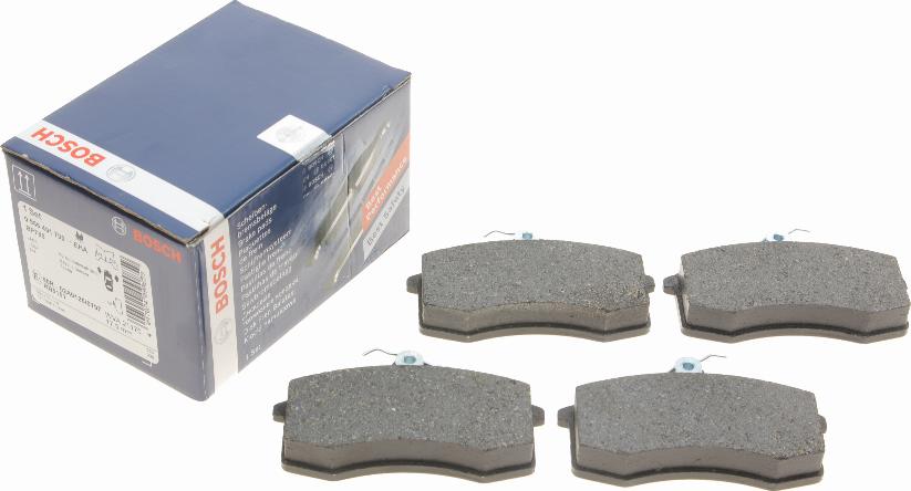 BOSCH 0 986 491 700 - Brake Pad Set, disc brake www.parts5.com