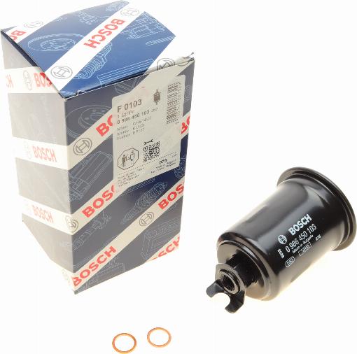 BOSCH 0 986 450 103 - Filtr paliwa www.parts5.com