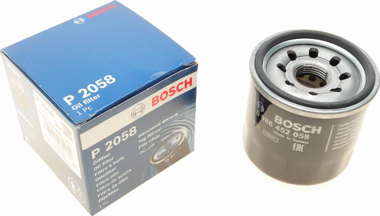 BOSCH 0 986 452 058 - Oil Filter www.parts5.com