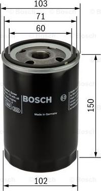 BOSCH 0 986 452 063 - Ölfilter www.parts5.com