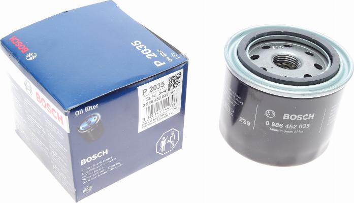 BOSCH 0 986 452 035 - Масляный фильтр www.parts5.com