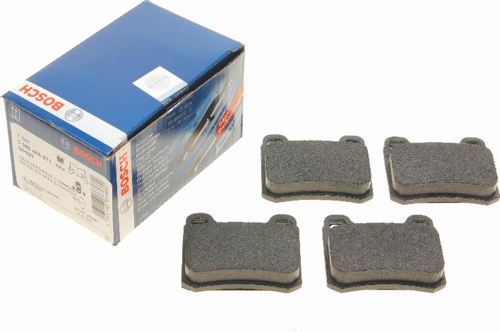 BOSCH 0 986 466 871 - Brake Pad Set, disc brake www.parts5.com