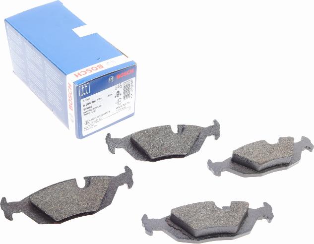 BOSCH 0 986 466 751 - Brake Pad Set, disc brake parts5.com