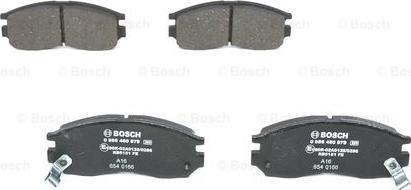 BOSCH 0 986 460 979 - Zestaw klocków hamulcowych, hamulce tarczowe www.parts5.com