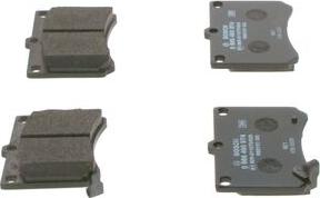 BOSCH 0 986 460 974 - Brake Pad Set, disc brake www.parts5.com