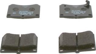 BOSCH 0 986 460 974 - Brake Pad Set, disc brake www.parts5.com