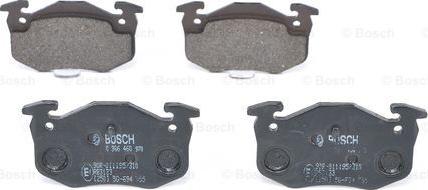 BOSCH 0 986 460 970 - Kit de plaquettes de frein, frein à disque www.parts5.com