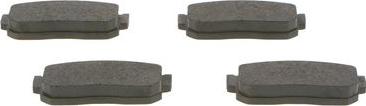 BOSCH 0 986 461 144 - Brake Pad Set, disc brake www.parts5.com