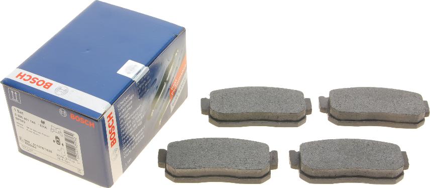 BOSCH 0 986 461 144 - Brake Pad Set, disc brake www.parts5.com