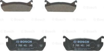 BOSCH 0 986 461 146 - Тормозные колодки, дисковые, комплект www.parts5.com