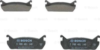 BOSCH 0 986 461 146 - Тормозные колодки, дисковые, комплект www.parts5.com