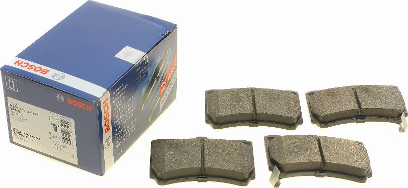 BOSCH 0 986 461 141 - Brake Pad Set, disc brake www.parts5.com