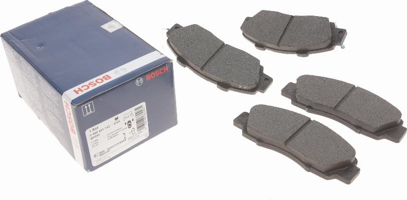 BOSCH 0 986 461 142 - Juego de pastillas de freno www.parts5.com