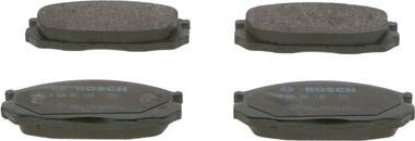 BOSCH 0 986 461 133 - Brake Pad Set, disc brake parts5.com